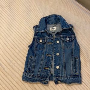 Old Navy denim vest. Size XS